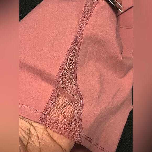 NWT Crop Sports Bra Sz Small Mauve color - Picture 6 of 7